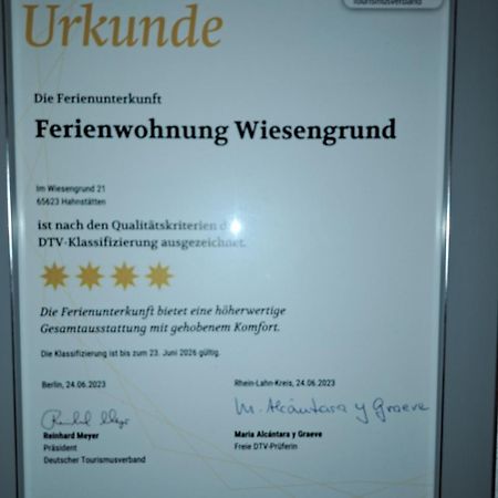 Ferienwohnung Wiesengrund Hahnstatten ภายนอก รูปภาพ